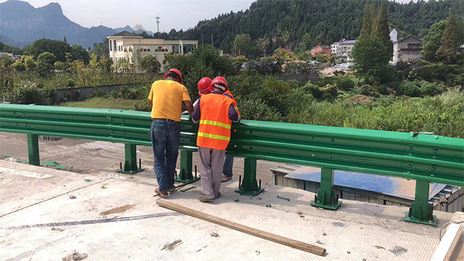 梅州高速公路护栏板的维护确保道路安全的关键环节